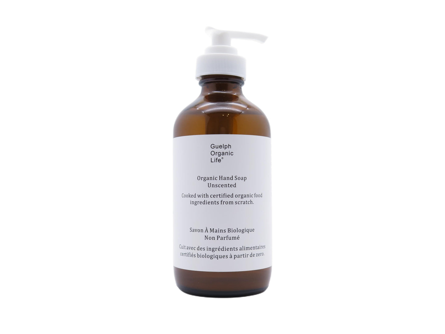 Natural is ambiguous. Made with 100% certified organic food ingredients, which guarantee a delicate cleansing while keeping skin moisture and maintaining the skin protection. This organic hand soap forms a rich and creamy lather and leaves skin soft without over-stripping. Glass bottle. 100% non-toxic. Made in Canada.