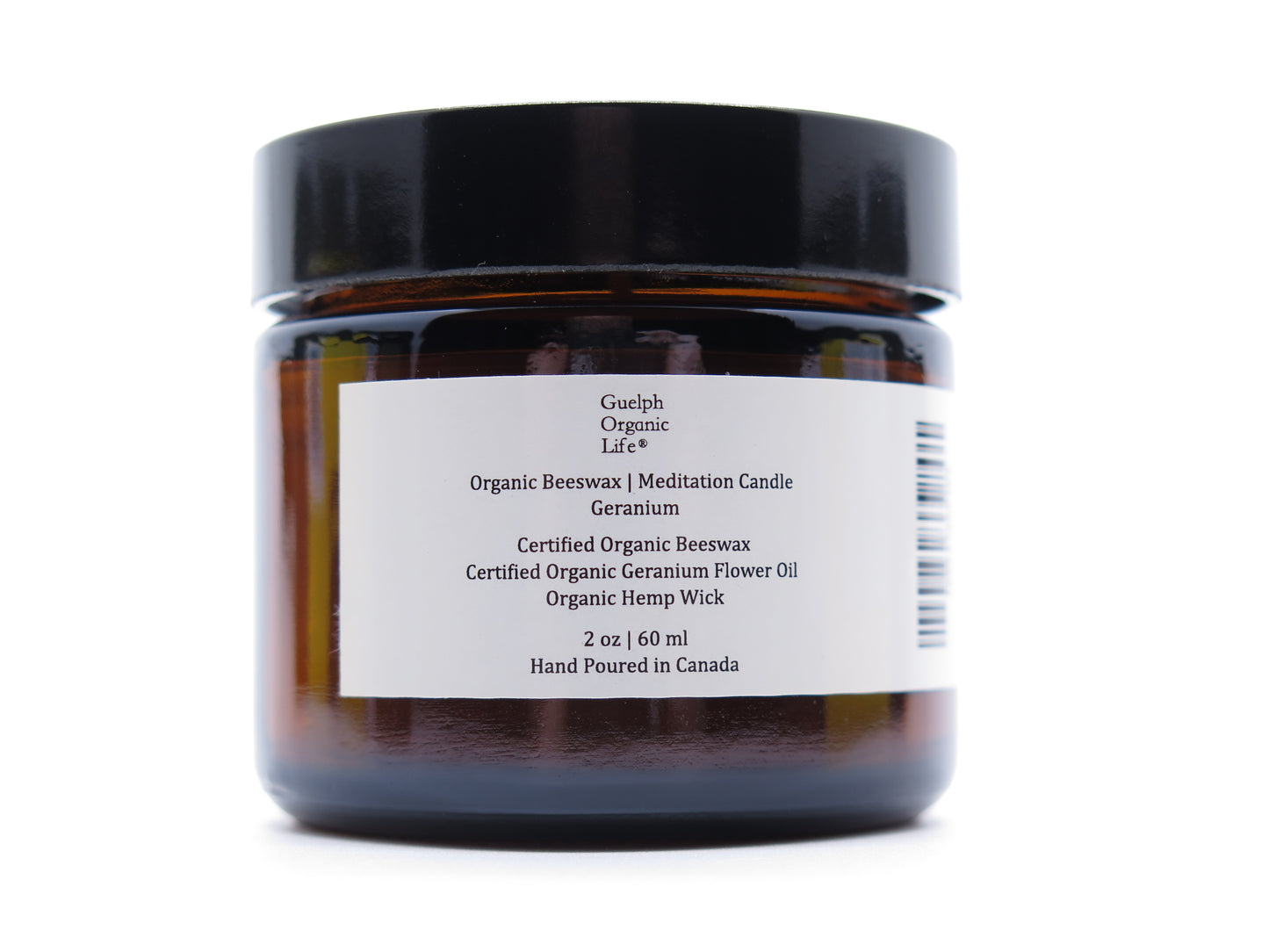 Natural is ambiguous. 100% USDA Certified Organic Yellow Beeswax, Certified Organic Geranium Essential Oil, Organic Hemp Candlewick. No fragrance and lightly scented with certified organic geranium essential oil. Ideal gift, best for holidays and dinners. Glass jar. 60 ml. Hand Poured in Canada.