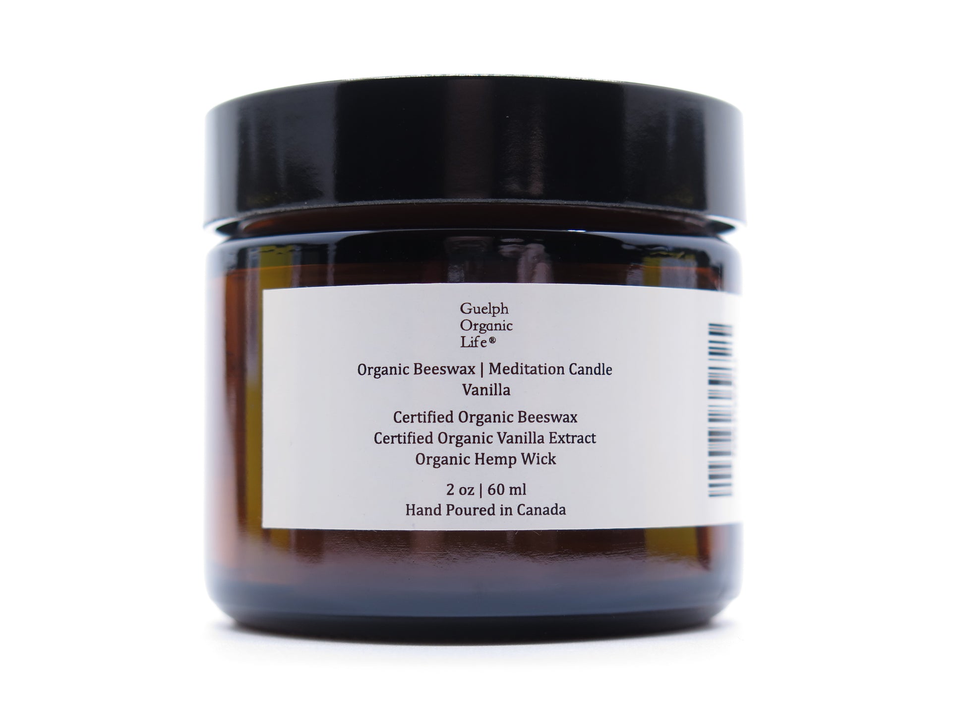 Natural is ambiguous. 100% USDA Certified Organic Yellow Beeswax, Certified Organic Vanilla Essential Oil, Organic Hemp Candlewick. No fragrance and lightly scented with certified organic vanilla essential oil. Ideal gift, best for holidays and dinners. Glass jar. 60 ml. Hand Poured in Canada.